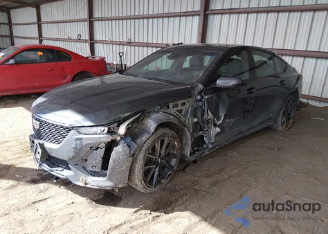 2020 Cadillac Ct5 Sport из США, поврежденный, VIN 1G6DU5RK3L0137514